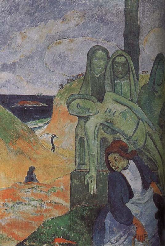 Paul Gauguin Green Christ china oil painting image